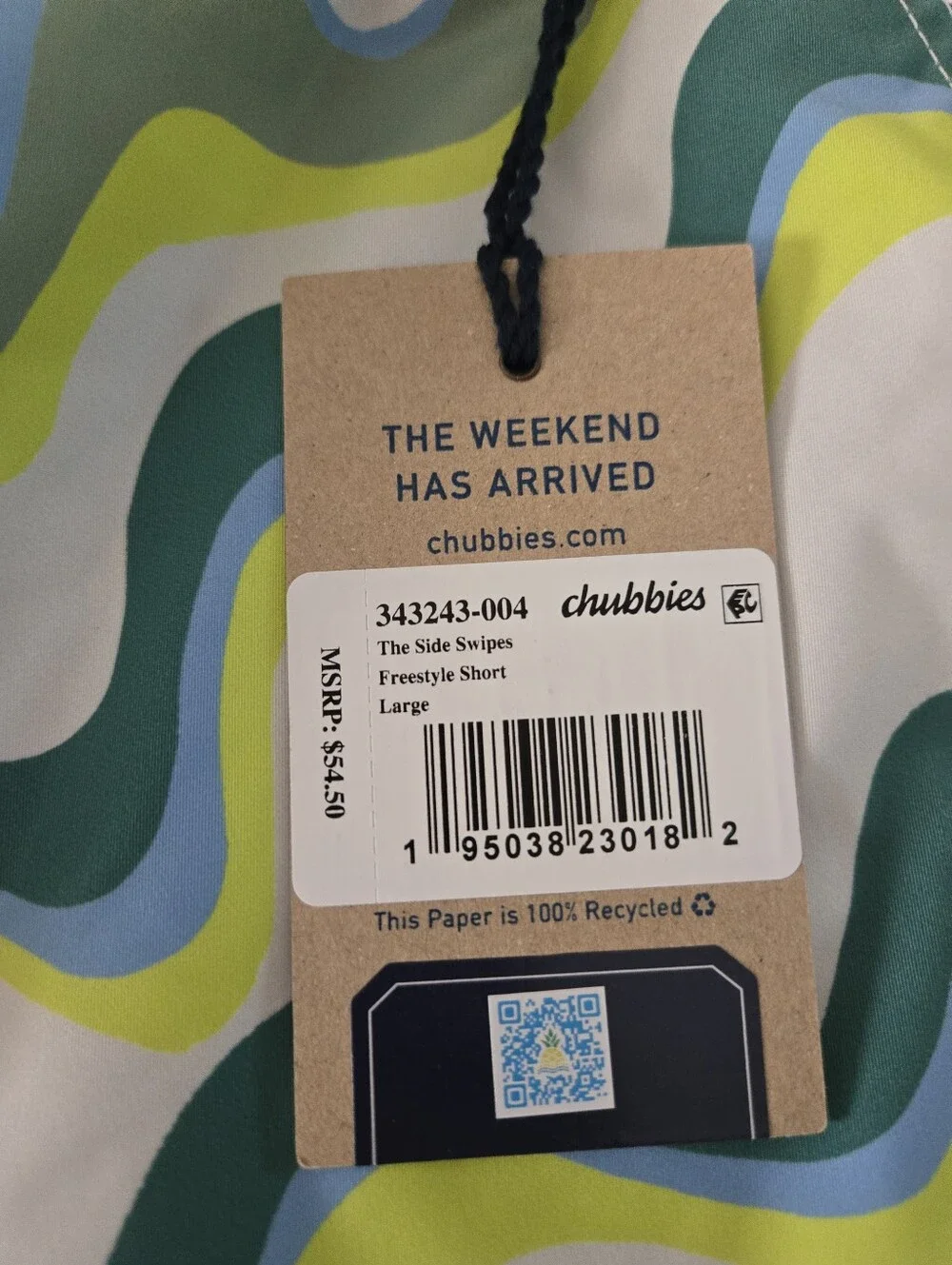 NWT Chubbies The Side Swipes 6